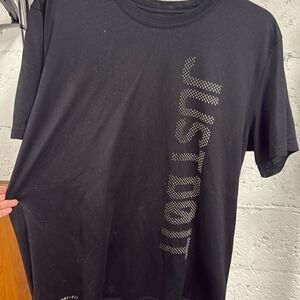 Mens Black DriFit Nike Shirt - Size Large - Great Condition Black T Shirt